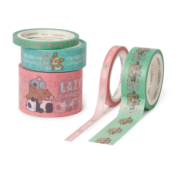 5 Papier-Klebebänder im Set - Tape by Tape