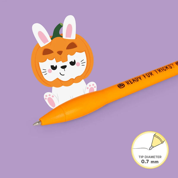 Legami | Leuchtender Kugelschreiber | Pumpkin Bunny | Writing is Magic