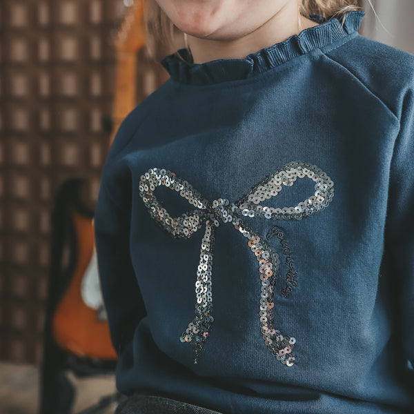 Bow | Ruffle Sweater