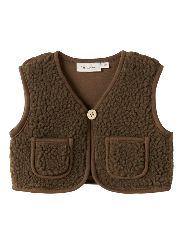 NBNJONO RLX SHERPA VEST LIL | Baby
