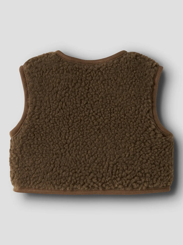 NBNJONO RLX SHERPA VEST LIL | Baby