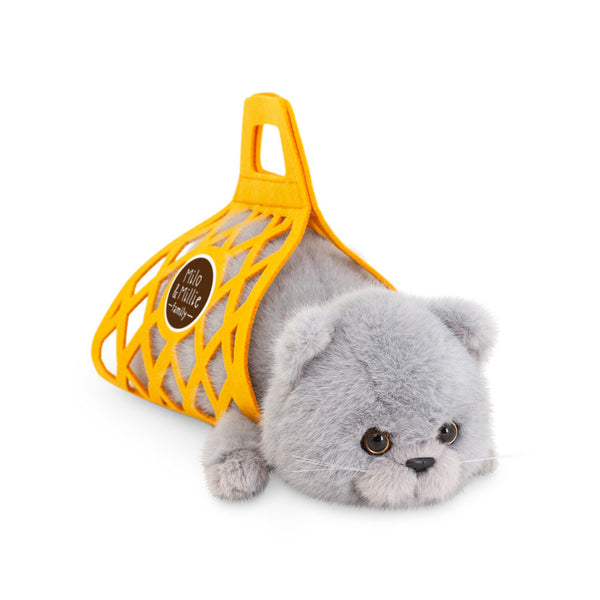 Milo & Millie Plüsch - Milo die graue Katze 35 cm