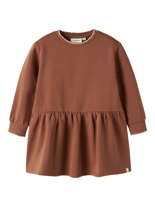 NMFKILANO RUJ LS LOOSE SWEAT DRESS LIL