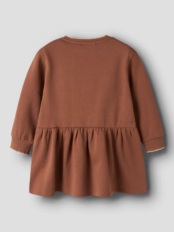 NMFKILANO RUJ LS LOOSE SWEAT DRESS LIL