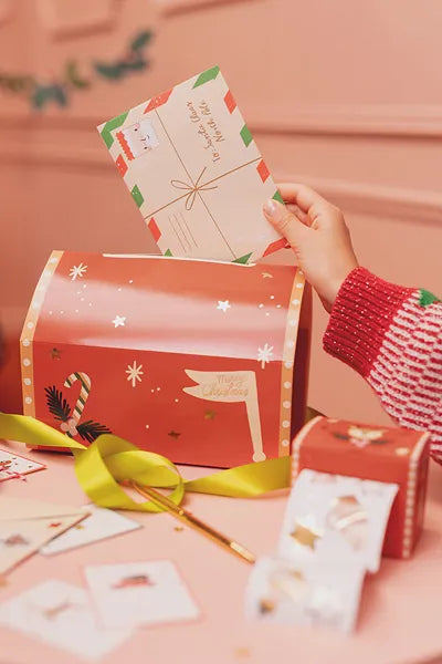Briefkasten für den Weihnachtsmann | Set aus Papier