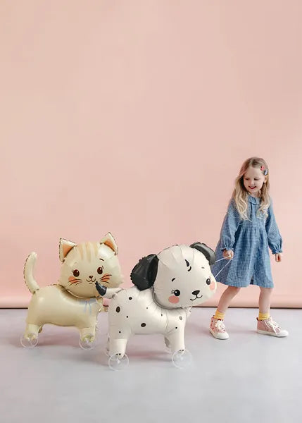Folienballon | Hund auf Rädern