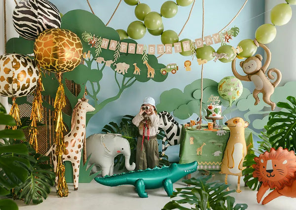 Folienballon Safari | Happy Birthday | 35x35 cm