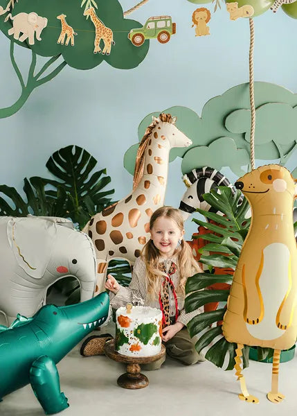 Stehender Folienballon | Giraffe | 49x114 cm