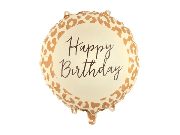 Folienballon Leo | Happy Birthday | 35x35 cm
