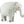 Laden Sie das Bild in den Galerie-Viewer, Folienballon | Elefant stehend
