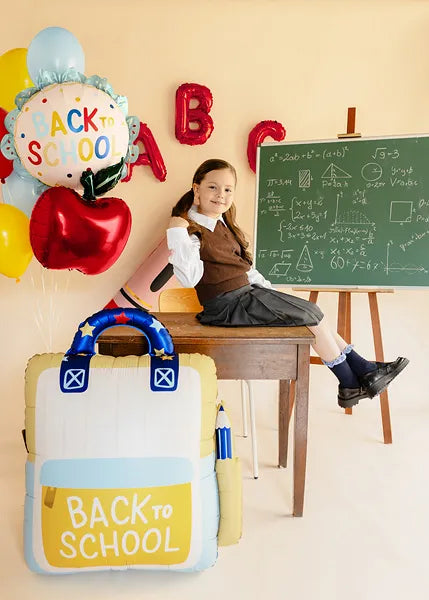 Folienballon | Rüschen Back to School | 52x52 cm