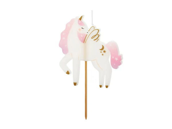 Kerze | Einhorn | 9cm