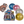 Laden Sie das Bild in den Galerie-Viewer, Squeeze Ball glitzer
