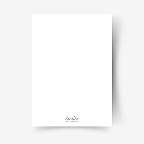 Happy Birthday | Ballerina| Postkarte mit Umschlag