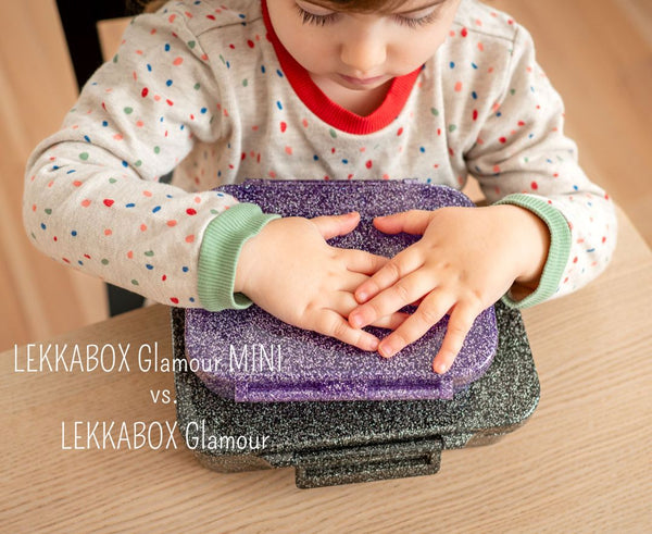 LEKKABOX Glamour Lunchbox mit 4 Fächern