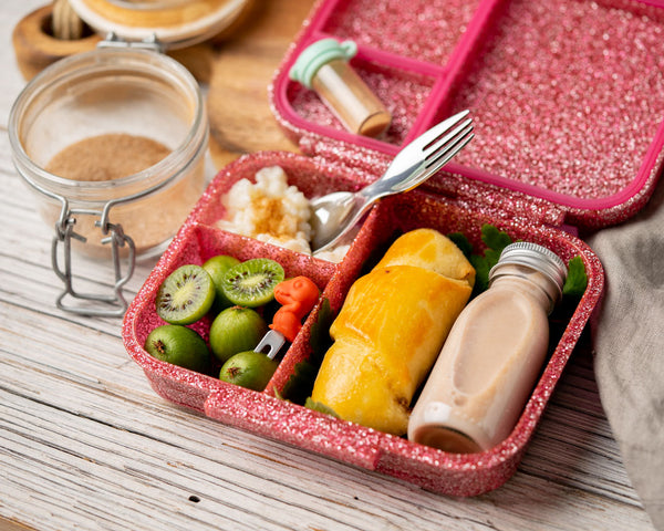 LEKKABOX Mini Glamour - Brotdose mit 3 Fächern