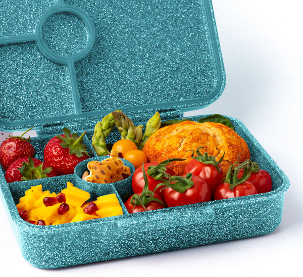 LEKKABOX Glamour Lunchbox mit 4 Fächern