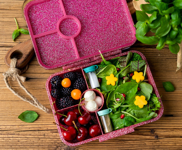 LEKKABOX Glamour Lunchbox mit 4 Fächern