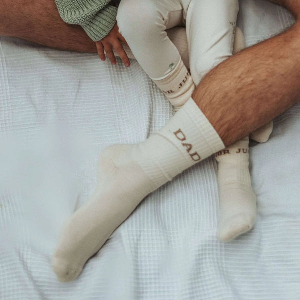 Organic Socks - DAD - Sand