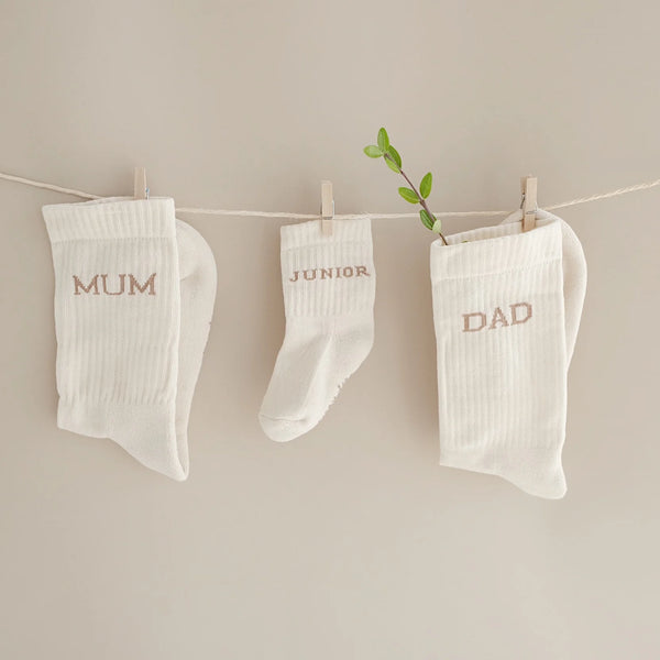 Organic Socks - DAD - Sand