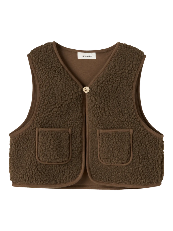 NMNJONO RLX SHERPA VEST LIL