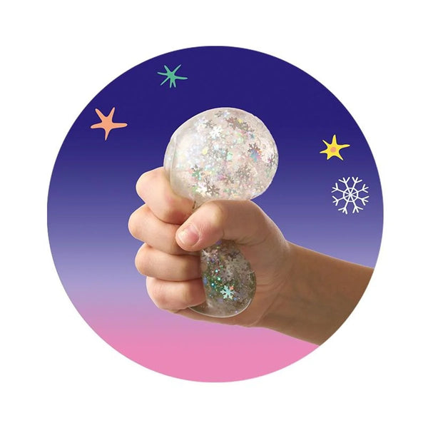 Glitzer-Squeeze-Ball