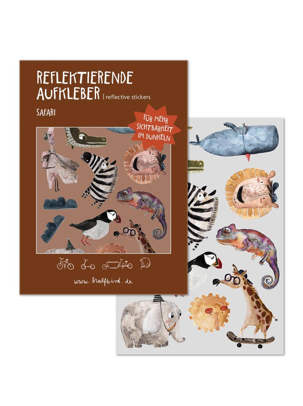 Reflektierende Aufkleber "Safari"